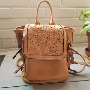 Vegan Leather Tilly's mini backpack